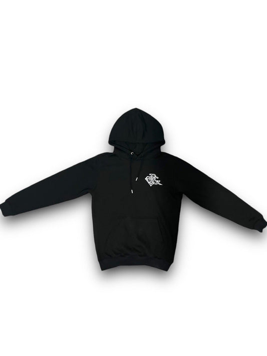 Sweet white embroidered RG hoodie