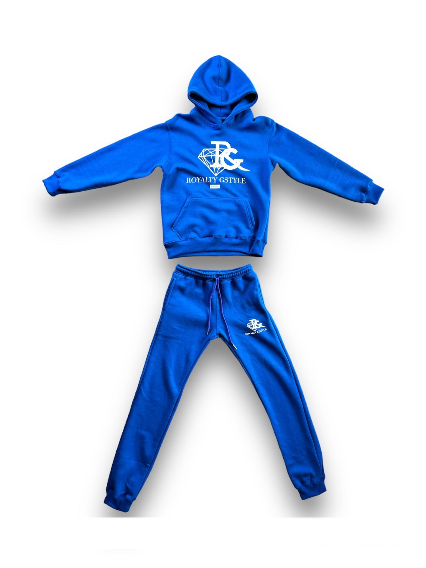 RG screen-printed tracksuit - blue