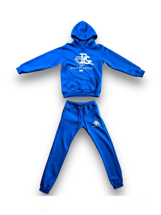 RG screen-printed tracksuit - blue