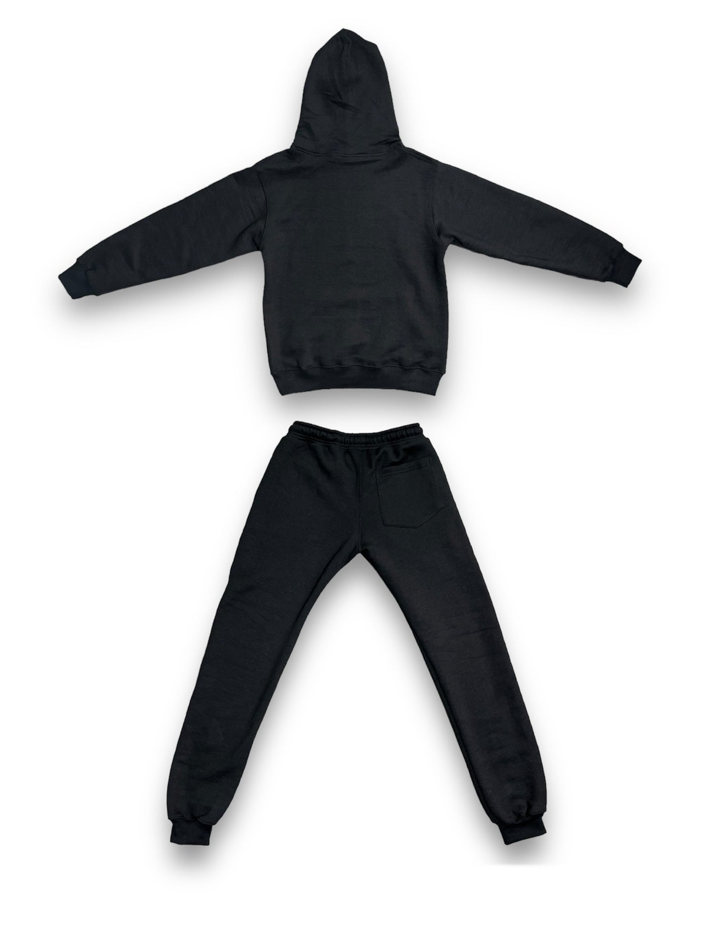 RG screen-printed tracksuit - black